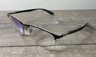 Ray Ban Liteforce Square Half Rim Thin Metal Eyeglasses RB6513 3163 Black Silver Pre-owned. Price: $89.99.