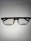 Ted Baker Eyeglasses Frame Only B899 Blk Square 58-18-150 Black Top Clear Bottom New. Price: $50.00.