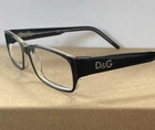 Dolce & Gabbana Dd 1145 675 53-15-135 Black Full Rim Eyeglasses G340 Frame Only Pre-owned. Price: $22.53.