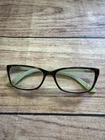 Ted Baker B721 Tortoise Mint Green Rectangle Eyeglasses Frames 53-15-135 Use Pre-owned. Price: $30.00.