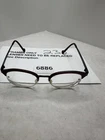 Lido West Uber Race Black /burgundy Eyeglasses Frame 47-18-140 Pre-owned. Price: $29.97.