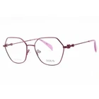 Tous Women's Eyeglasses Shiny Crimson Red Metal Geometric Full VTO432 08E6 New. Price: $76.85.