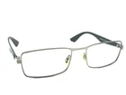 Ray-ban Rb 6332 2620 Black Gunmetal Rectangular Eyeglasses Frames 53-18 140 Pre-owned. Price: $59.99.