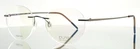 Airlock Pure Wisdom 203 046 Satin Silver Unisex Rimless Eyeglasses 49-18-140 New. Price: $79.99.