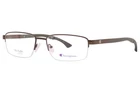 Champion Triad C02 Eyeglasses Men's Brown/grey Semi Rim Rectangle Shape 59MM New. Price: $99.95.