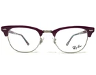 Ray-ban Eyeglasses Frames RB5154 5652 Blue Purple Silver Clubmaster 49-21-140 New. Price: $119.94.