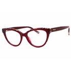 Missoni Women's Eyeglasses Burgundy Pattern Plastic Cat 0091 0SR8 New. Price: $47.51.