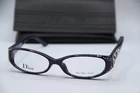 New Christian Dior Cd 7063J 0T7 Purple Crystal Authentic Frames Eyeglasses 54-15. Price: $229.50.