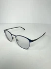 Morel France Eyeglass Frames Only 101340 52 21 145 BNO2 Blue Black S9-10 Pre-owned. Price: $32.00.