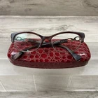 Coach HC5063 5271 Kitty Womens Burgundy/gold Cat Eyeglasses Frames 51/16 Pre-owned. Price: $66.50.