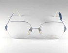 Vintage Pierre Cardin 2-4 Light Blue Silver Rounded Square Glasses Frames Nos New. Price: $19.99.
