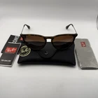 Ray-ban Erika Sunglasses RB4171 865/13 54-18 Brown/light Havana-lens Scratched Pre-owned. Price: $19.99.
