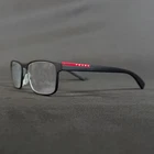 Prada VPS50G 55-17-140 DG0-1O1 Black Red Sport Eyeglasses Only Frame Pre-owned. Price: $90.00.