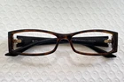 Christian Dior Eyeglasses CD3160 Duz Brown Rectangular Frame Italy 52 15 130 Pre-owned. Price: $89.00.