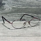 Genny 708 5371 Eyeglass Frames Womens 53-17-135 Red Metal Oval Only Pre-owned. Price: $14.95.