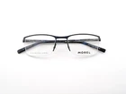 *new* Morel Lightec Eyeglasses, Frames Only, 30040L BG02 Navy, 51-18-140, France. Price: $199.99.