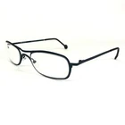 Vintage Eyeworks Eyeglasses Frames Slim 554 Navy Blue Rectangular 50-23-120 New. Price: $81.11.