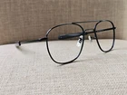 DC159 Capri Eyeglasses Black Tone Metal 55 20 140 Unisex Wear Pre-owned. Price: $29.87.