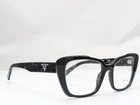 Prada Vpr 01Y 09V-1O1 Black White Women's Eyeglasses Frames 53-18-140 New. Price: $179.95.