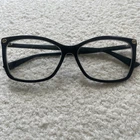 Gucci GG0026O Eyeglasses In Black With Gold Logo Accents On The Temples Pre-owned. Price: $36.00.