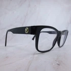 Versace 3266 GB1 Black Gold Medusa Head Cat Eyeglasses Frames 53-17-140 Pre-owned. Price: $92.15.