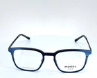 Morel Oga 10204O BN08 Blue Black Square Full Rim Eyeglasses 52-20-145 B:42 New. Price: $69.99.