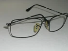 Ray Ban RB3309 55 18 Shiny Black Rectangular Eyeglass/sunglasses Frames Only Pre-owned. Price: $149.99.