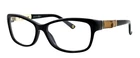 New Gucci GG3673 4UA 53MM Black Bamboo Cat Eyeglasses Frames Italy. Price: $269.90.