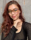 New Tom Ford Tf 559774 56MM Oversized Brown Blue Women's Eyeglasses Frame G16. Price: $189.99.