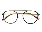 Robert Mitchel Eyeglasses RM202118 Black-silver Round Full Rim 53-20-145 No Lens New. Price: $34.00.