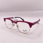 Ray-ban RY1641 Girls Square Eyeglasses, Fuchsia On Rose Gold, 46MM New. Price: $71.73.