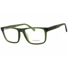 Coach Men's Eyeglasses Transparent Military Green Acetate Frame 0HC6263U 5786 New. Price: $86.39.