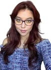 New Tom Ford Blue Light Protection Purple 54-14-140 Cat Women's Eyeglasses. Price: $189.99.