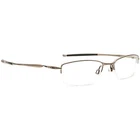 Oakley Eyeglasses 22-149 Transistor Brushed Chrome Half Rim Metal 51 18 135 Pre-owned. Price: $199.99.