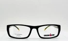 New Iron Man IM303 Blk Black Clear Rectangle Full Rim Eyeglasses 53-17-140 B:32. Price: $27.99.