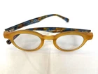 Eyebobs Glasses Frame,'tv Party', Amber With Blue & Yellow Camo Pattern Arms Pre-owned. Price: $24.95.