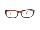 Prada Brown Gold Clear Rectangular Glasses Italy VPR180 BF4 101 52 135 Pre-owned. Price: $119.00.