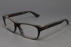 Gucci GG0006O 009 Men's Eyeglasses Havana Transparent 53MM Rectangle Frame New. Price: $175.95.