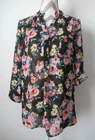 Live Truth 4225 Women Roll Tab 34 Sleeve Multicolor Top Blouse Split Neck Pre-owned. Price: $15.98.