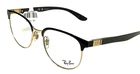New Ray-ban 8422 2890 Black Carbon Fiber Frames Eyeglasses 52/19/145 No Case. Price: $75.00.