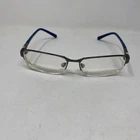 Nike 6051 060 54-15-140 Gray Navy Blue Titanium Eyeglasses 4032 Pre-owned. Price: $72.25.