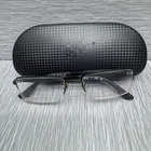 Ray-ban RB6285 2503 Eyeglass Frames Silver Black 53-18-140 With Case Unisex Pre-owned. Price: $54.00.