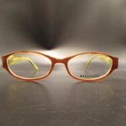 Bellagio 609 C02 Eyeglass Frames Brown/yellow Oval Full Rim Japan 50-16-135 New. Price: $29.92.
