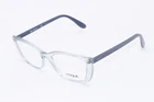 New Vogue 5217 2616 Clear Blue Temples Authentic Designer Eyeglasses 53-17. Price: $57.00.