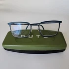 Dutz DZ798 Col. 46 50-22 145 Blue Eyeglasses Frame Square Netherlands Unisex Pre-owned. Price: $34.99.