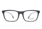 Burberry Eyeglasses Frames B2384 4091 Gray Silver Rectangle Nova Check 55-18-145 New. Price: $95.05.