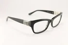 Jennifer Lopez Black Designer Cat-eye Full-rim Rx Eyeglass Frames 50-16-135 New. Price: $78.95.