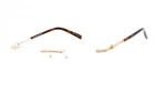 Charriol PC71044-C01 Women Rimless Eyeglasses Gold 54MM Swarovski Crystals New. Price: $159.99.