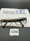 Timberland TB0462 COL.636 Eyeglasses Frame 55-17-135 Brown/black Polish Pre-owned. Price: $39.19.