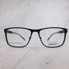 Marchon Nyc Uptown Webster 001 Matte Black Rectangular Eyeglasses 55-16-140 New. Price: $37.49.